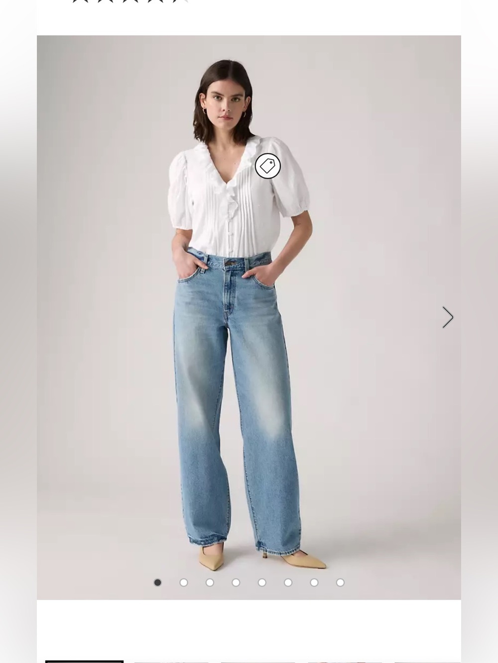 Levi's Premium Baggy Dad Jeans - 30